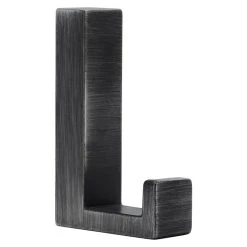 BAUHAUS Siro Garderobenhaken 2326 L X B X H: 15 X 61 X 40 Mm, Anzahl Haken: 1 Stk.