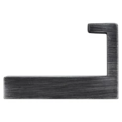 BAUHAUS Siro Garderobenhaken 2326 L X B X H: 15 X 61 X 40 Mm, Anzahl Haken: 1 Stk. -BAUHAUS Shop 12 3009