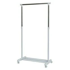 BAUHAUS Store It Kleiderwagen L X B: 44 X 84 Cm, Höhenverstellung: 101 Cm - 165 Cm