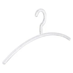 BAUHAUS Pador Kleiderbügel Bubble Transparent, Kunststoff