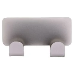 BAUHAUS Siro Garderobenleiste 2178-722N4KV1S L X B X H: 72 X 41 X 16 Mm, Anzahl Haken: 2 Stk. -BAUHAUS Shop 12 3040