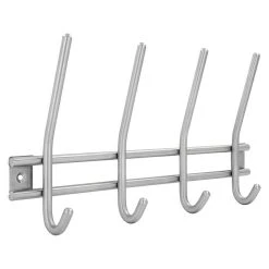 BAUHAUS Siro Garderobenleiste 2196-300N1V L X B X H: 300 X 160 X 50 Mm, Anzahl Haken: 4 Stk. -BAUHAUS Shop 12 3070