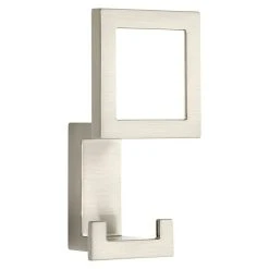 BAUHAUS Siro Garderobenhaken 2434/ZN21 L X B X H: 52 X 101 X 43 Mm, Anzahl Haken: 3 Stk.