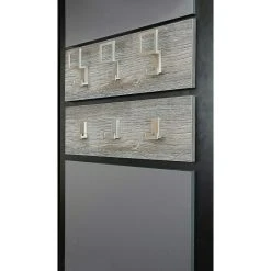 BAUHAUS Siro Garderobenhaken 2434/ZN21 L X B X H: 52 X 101 X 43 Mm, Anzahl Haken: 3 Stk. -BAUHAUS Shop 12 3086