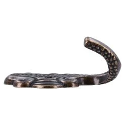 BAUHAUS Siro Garderobenhaken 431/ZN10 L X B X H: 61 X 65 X 28 Mm, Anzahl Haken: 1 Stk., Messing - Antik -BAUHAUS Shop 12 3095