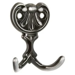 BAUHAUS Siro Garderobenhaken L X B X H: 56 X 66 X 20 Mm, Anzahl Haken: 1 Stk., Eisen Antik