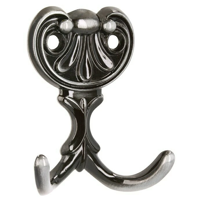 BAUHAUS Siro Garderobenhaken L X B X H: 56 X 66 X 20 Mm, Anzahl Haken: 1 Stk., Eisen Antik 1 BAUHAUS Siro Garderobenhaken L X B X H: 56 X 66 X 20 Mm, Anzahl Haken: 1 Stk., Eisen Antik