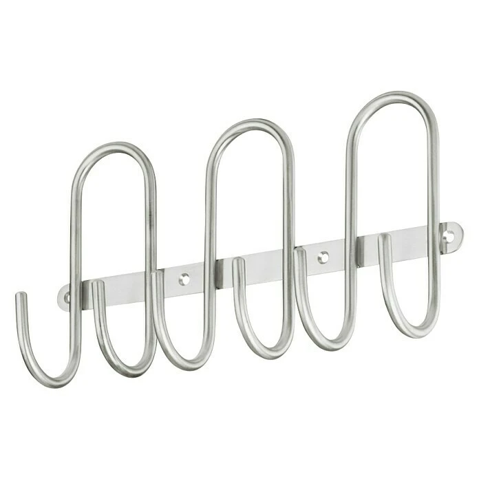 BAUHAUS Häfele Garderobenleiste L X B X H: 67 X 295 X 158 Mm, Anzahl Haken: 6 Stk., Silber 1 BAUHAUS Häfele Garderobenleiste L X B X H: 67 X 295 X 158 Mm, Anzahl Haken: 6 Stk., Silber