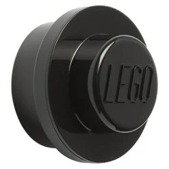 BAUHAUS Lego Garderobenhaken Schwarz, 3 -tlg. -BAUHAUS Shop 12 3134