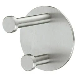 BAUHAUS Häfele Garderobenhaken L X B X H: 84 X 80 X 12 Mm, Anzahl Haken: 2 Stk.