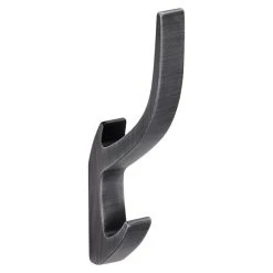 BAUHAUS Siro Garderobenhaken 2432/ZN75 L X B X H: 15 X 150 X 71 Mm, Anzahl Haken: 1 Stk., Eisen Antik