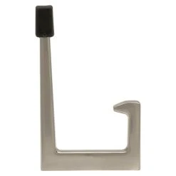 BAUHAUS Siro Garderobenhaken L X B X H: 15 X 64 X 100 Mm, Anzahl Haken: 1 Stk. -BAUHAUS Shop 12 3156