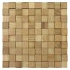 BAUHAUS Wodewa Holzmosaik 30 Eiche 300 X 300 Mm, Stärke: 2 Mm - 6 Mm, 1 Matte