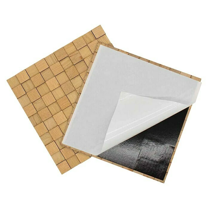 BAUHAUS Wodewa Holzmosaik 30 Eiche 300 X 300 Mm, Stärke: 2 Mm - 6 Mm, 1 Matte 2 BAUHAUS Wodewa Holzmosaik 30 Eiche 300 X 300 Mm, Stärke: 2 Mm - 6 Mm, 1 Matte – Bild 2