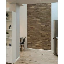 BAUHAUS Wodewa Echtholzriemchen 200 Nussbaum 200 X 50 Mm, 2 Mm - 6 Mm, 1 M², Strukturiert Unbehandelt -BAUHAUS Shop 12 392