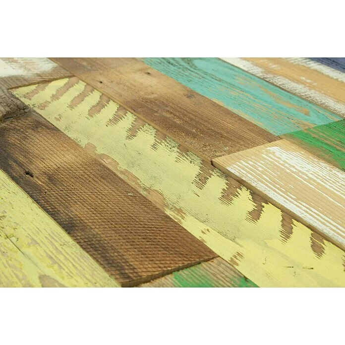 BAUHAUS Wodewa Echtholzriemchen 1000 Altholz Colour Mix 1.000 X 100 Mm, Stärke: 6 Mm - 8 Mm, 1 M², Verklebung 2 BAUHAUS Wodewa Echtholzriemchen 1000 Altholz Colour Mix 1.000 X 100 Mm, Stärke: 6 Mm - 8 Mm, 1 M², Verklebung – Bild 2