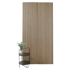 BAUHAUS FibroTech Akustikpaneel Basic Light Oak, 2.440 X 605 X 22 Mm, 1 Paneel