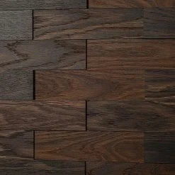 BAUHAUS Wodewa Echtholzriemchen 200 Eiche Tabak 200 X 50 Mm, Stärke: 2 Mm - 6 Mm, 1 M², UV-geölt