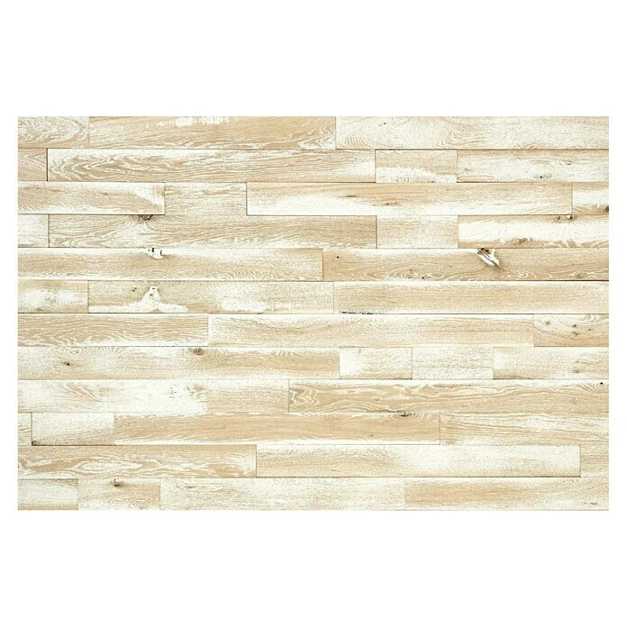 BAUHAUS Wodewa Echtholzriemchen 1000 Shabby Look 1.000 X 100 Mm, Stärke: 3 Mm - 6 Mm, 1 M², Verklebung 1 BAUHAUS Wodewa Echtholzriemchen 1000 Shabby Look 1.000 X 100 Mm, Stärke: 3 Mm - 6 Mm, 1 M², Verklebung