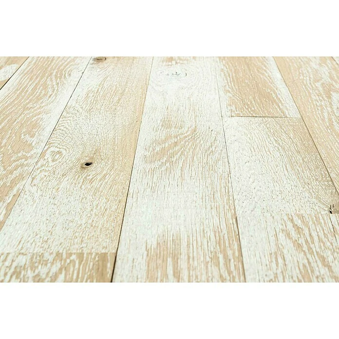 BAUHAUS Wodewa Echtholzriemchen 1000 Shabby Look 1.000 X 100 Mm, Stärke: 3 Mm - 6 Mm, 1 M², Verklebung 3 BAUHAUS Wodewa Echtholzriemchen 1000 Shabby Look 1.000 X 100 Mm, Stärke: 3 Mm - 6 Mm, 1 M², Verklebung – Bild 3