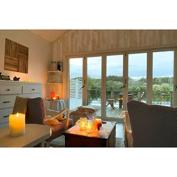 BAUHAUS Wodewa Echtholzriemchen 1000 Shabby Look 1.000 X 100 Mm, Stärke: 3 Mm - 6 Mm, 1 M², Verklebung 5 BAUHAUS Wodewa Echtholzriemchen 1000 Shabby Look 1.000 X 100 Mm, Stärke: 3 Mm - 6 Mm, 1 M², Verklebung – Bild 5