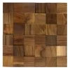 BAUHAUS Wodewa Holzmosaik 50 Nussbaum 300 X 300 Mm, Stärke: 2 Mm - 6 Mm, 1 Matte