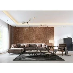 BAUHAUS Holzpaneel Quadro II Kiefer, Miniquadrate, 380 X 380 Mm, Stärke: 11 Mm - 13 Mm, 4 Paneele -BAUHAUS Shop 12 538