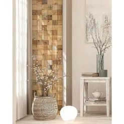 BAUHAUS Wodewa Holzmosaik 100 Original Altholz 300 X 300 Mm, Stärke: 3 Mm - 6 Mm, 1 Matte -BAUHAUS Shop 12 559