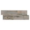 BAUHAUS Indo Holzpaneel 3D Wall Driftwood Molucca Sea Hevea, 560 X 200 X 10 Mm, 9 Paneele