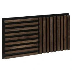 BAUHAUS Holzpaneel Linea Raw Kiefer, Dark, 760 X 380 Mm, Stärke: 30 Mm, 2 Paneele