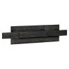 BAUHAUS Holzpaneel Tavola Kiefer, Carbon, 780 X 180 Mm, Stärke: 12 Mm - 20 Mm, 4 Paneele