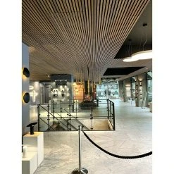 BAUHAUS FibroTech Akustikpaneel Basic Walnut, 2.440 X 605 X 22 Mm, 1 Paneel -BAUHAUS Shop 12 635