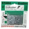 BAUHAUS Staba Endkrallen Mit Reversclip 10 Stk.