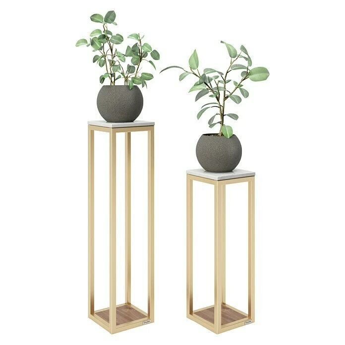 BAUHAUS Phönix Playboy Beistelltisch-Set Mora Gold, 2 -tlg. 5 BAUHAUS Phönix Playboy Beistelltisch-Set Mora Gold, 2 -tlg. – Bild 5