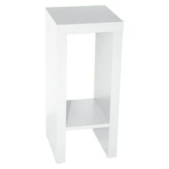 BAUHAUS Phönix Solina Beistelltisch L X B X H: 26 X 26 X 60 Cm, Weiß