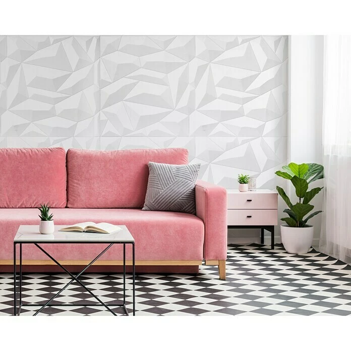 BAUHAUS Palram - Innovera Décor Wandpaneel Gletscher Weiß, 61 X 61 Cm 4 BAUHAUS Palram - Innovera Décor Wandpaneel Gletscher Weiß, 61 X 61 Cm – Bild 4