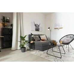 BAUHAUS Beistelltisch Cube 18 X 18 X 18 Cm, Schwarz, Metall -BAUHAUS Shop 12 715