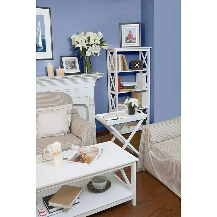 BAUHAUS Phönix Couchtisch Country L X B X H: 50 X 100 X 45 Cm, Weiß 3 BAUHAUS Phönix Couchtisch Country L X B X H: 50 X 100 X 45 Cm, Weiß – Bild 3