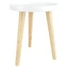 BAUHAUS Phönix Beistelltisch Buffalo Ø X H: 32 X 35 Cm, Weiß