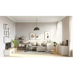 BAUHAUS Phönix Beistelltisch Buffalo Ø X H: 32 X 35 Cm, Weiß -BAUHAUS Shop 12 722