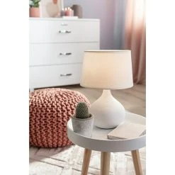 BAUHAUS Phönix Beistelltisch Buffalo Ø X H: 32 X 35 Cm, Weiß -BAUHAUS Shop 12 725