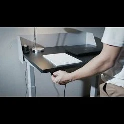 BAUHAUS Häfele Schreibtisch Job L B X L: 120 X 80 Cm, Höhenverstellung: 62,5 Cm - 127,5 Cm, Farbe Gestell: Weiß, Farbe Tischplatte: Schwarz 9 BAUHAUS Häfele Schreibtisch Job L B X L: 120 X 80 Cm, Höhenverstellung: 62,5 Cm - 127,5 Cm, Farbe Gestell: Weiß, Farbe Tischplatte: Schwarz -BAUHAUS Shop 12 733