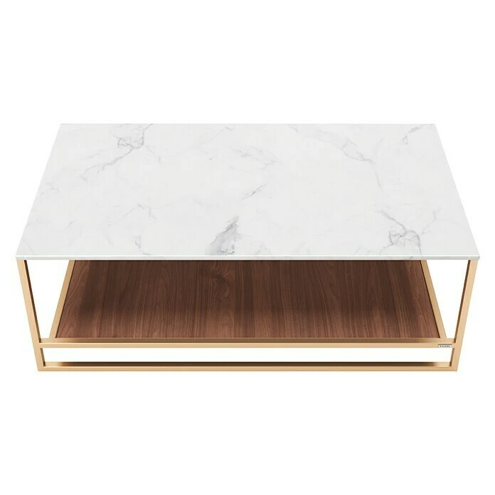 BAUHAUS Phönix Playboy Couchtisch Olivia L X B X H: 60 X 120 X 45 Cm, Nussbaum 3 BAUHAUS Phönix Playboy Couchtisch Olivia L X B X H: 60 X 120 X 45 Cm, Nussbaum – Bild 3