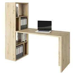 BAUHAUS Phönix Fortuna Regalschreibtisch Eiche, Anzahl Fächer: 6 Stk.