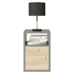 BAUHAUS Phönix Fortuna Beistelltisch L X B X H: 34 X 58 X 39,2 Cm, Grau, Mit Türeinsatz -BAUHAUS Shop 12 782
