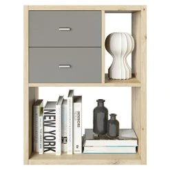 BAUHAUS Phönix Fortuna Beistelltisch L X B X H: 34 X 75,1 X 57,9 Cm, Eiche, Mit Schubladeneinsatz