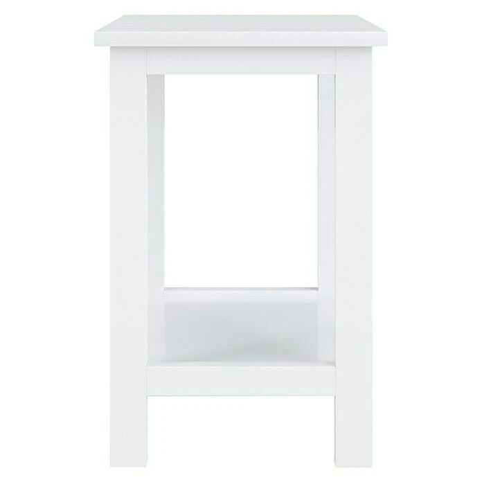 BAUHAUS Phönix Country Beistelltisch L X B X H: 40 X 44 X 60 Cm, Weiß 2 BAUHAUS Phönix Country Beistelltisch L X B X H: 40 X 44 X 60 Cm, Weiß – Bild 2