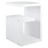 BAUHAUS Phönix Beistelltisch Los Angeles L X B X H: 40 X 60 X 40 Cm, Weiß
