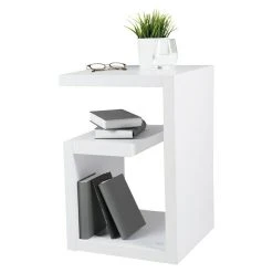 BAUHAUS Phönix Beistelltisch Los Angeles L X B X H: 40 X 60 X 40 Cm, Weiß -BAUHAUS Shop 12 889