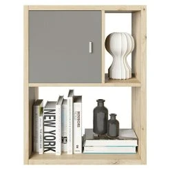 BAUHAUS Phönix Fortuna Beistelltisch L X B X H: 34 X 75,1 X 57,9 Cm, Eiche, Mit Türeinsatz